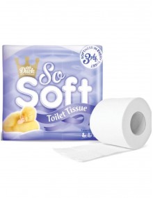 3 Ply Luxury Toilet Rolls - White - Case of 40 Hygiene